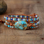 Turquoise Memory Bracelet - Free Spirit Tribe