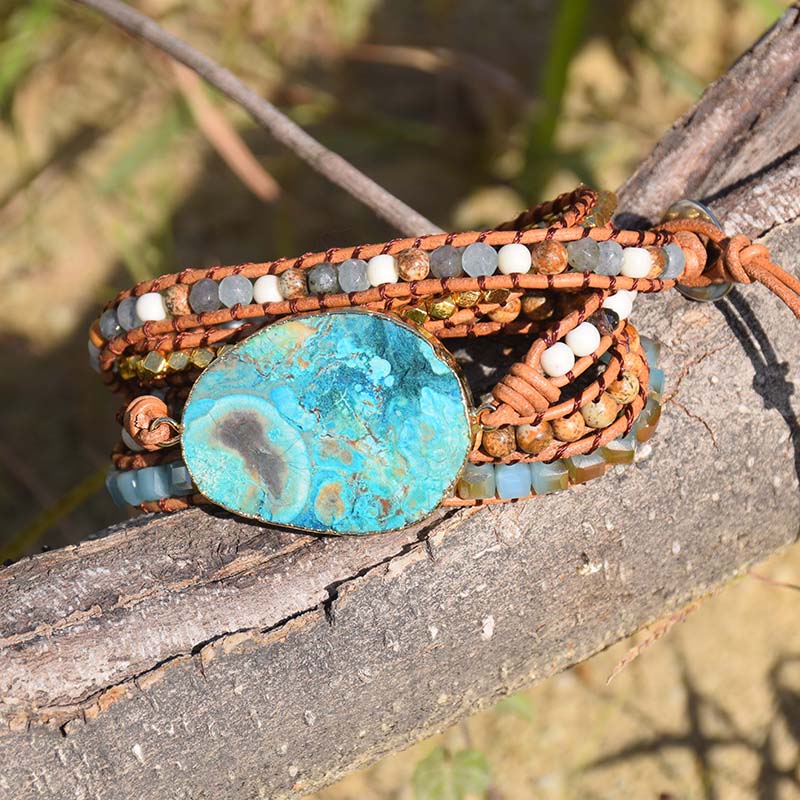 Ocean Jasper Bracelet - Free Spirit Tribe