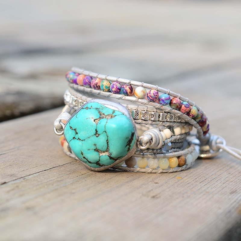 Turquoise Sea Bracelets - Free Spirit Tribe