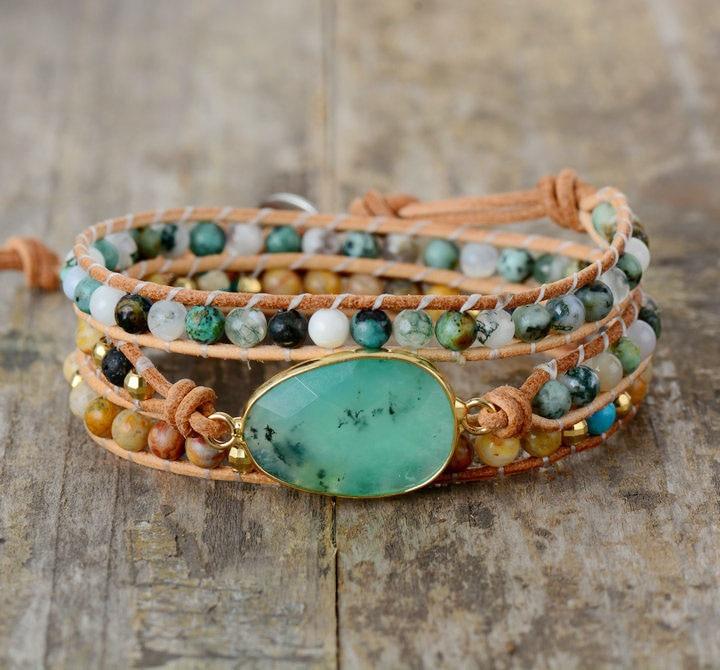 Soft Azure Bracelet - Free Spirit Tribe