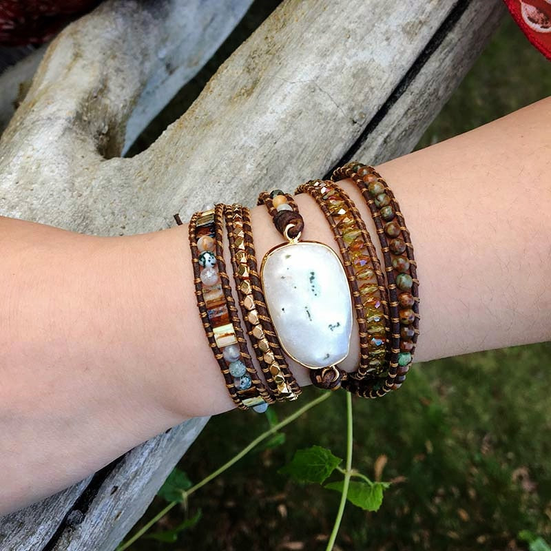 Smokey Mirror Bracelet - Free Spirit Tribe