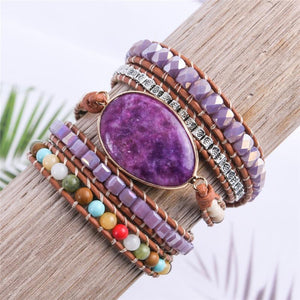 Purple Galaxy Bracelet - Free Spirit Tribe