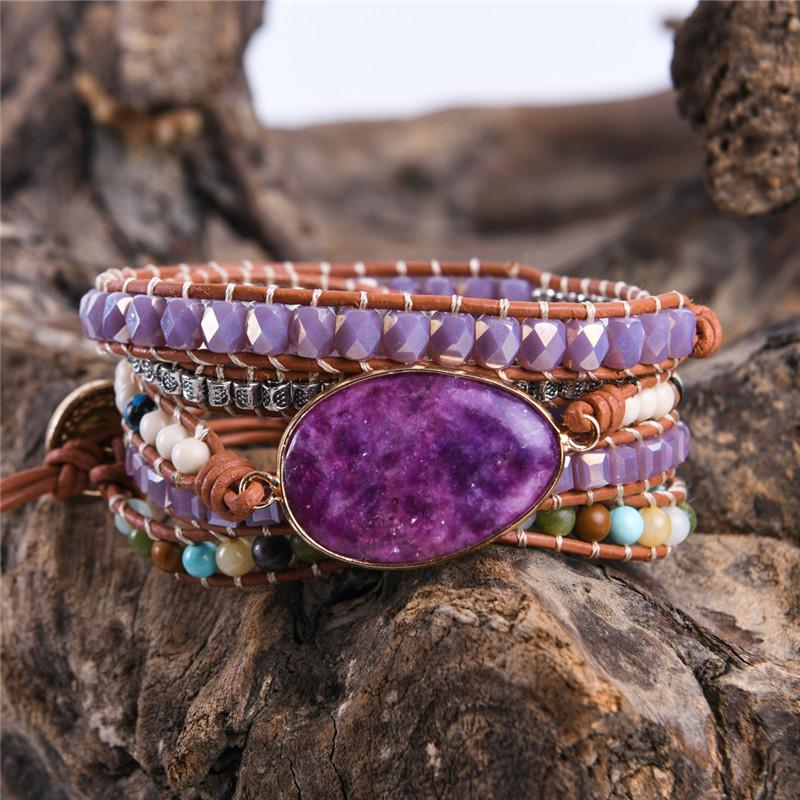 Purple Galaxy Bracelet - Free Spirit Tribe