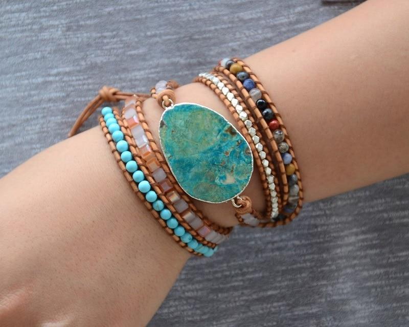 Ocean Jasper Bracelet - Free Spirit Tribe