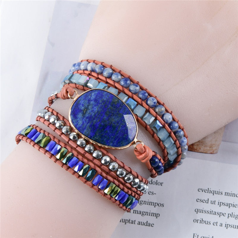 Deep Blue Bracelet - Free Spirit Tribe