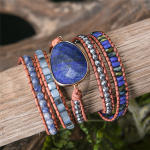 Deep Blue Bracelet - Free Spirit Tribe