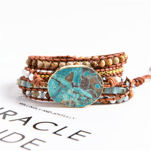 Ocean Stone Bracelet - Free Spirit Tribe