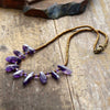 Amethyst Seeds Necklace - Free Spirit Tribe