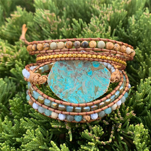 Ocean Stone Bracelet - Free Spirit Tribe