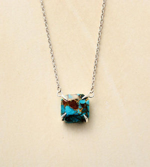 Turquoises Heart Necklace - Free Spirit Tribe