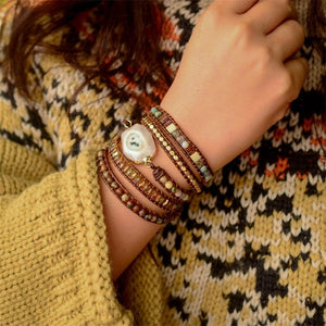 Smokey Mirror Bracelet - Free Spirit Tribe