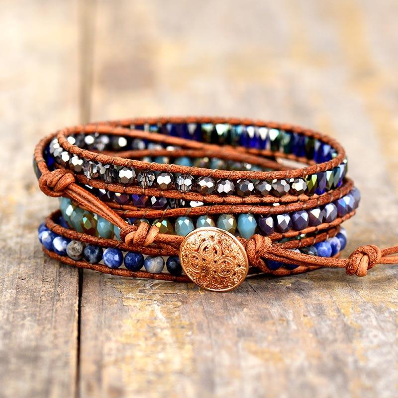 Ocean Blue Bracelet - Free Spirit Tribe