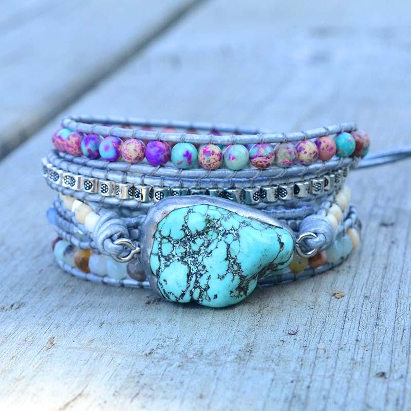 Turquoise Sea Bracelets - Free Spirit Tribe