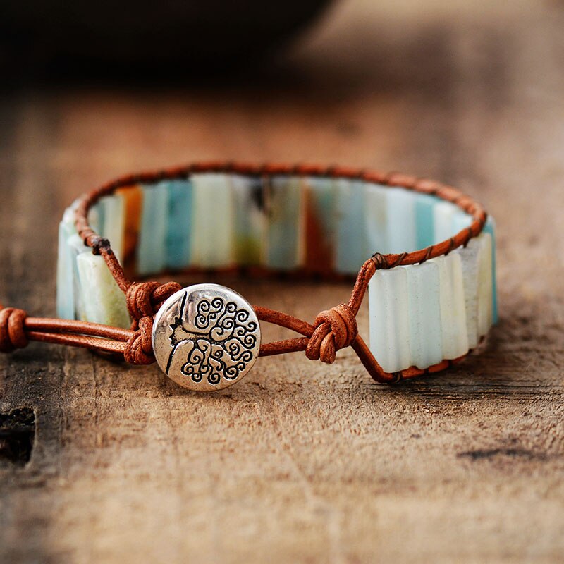 Vintage Amazonite Bracelet - Free Spirit Tribe