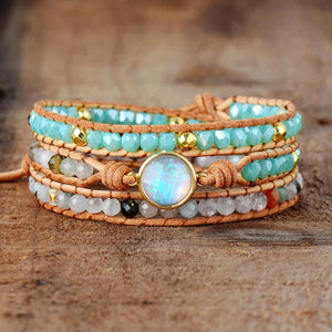 Blue Opal Bracelet - Free Spirit Tribe