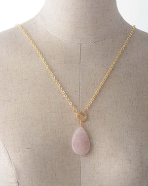 Rose Quartzs Necklace - Free Spirit Tribe