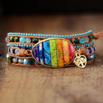 Seven Chakra Bracelet - Free Spirit Tribe