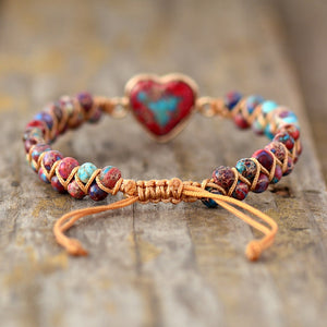 Hippie Heart Bracelet - Free Spirit Tribe