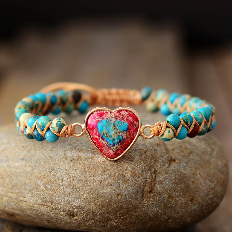 Hippie Heart Bracelet - Free Spirit Tribe