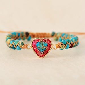 Hippie Heart Bracelet - Free Spirit Tribe