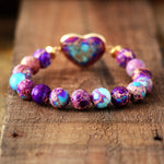 Purple Heart Bracelets - Free Spirit Tribe