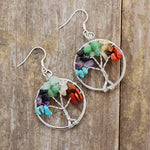 Energy Tree Earrings - Free Spirit Tribe