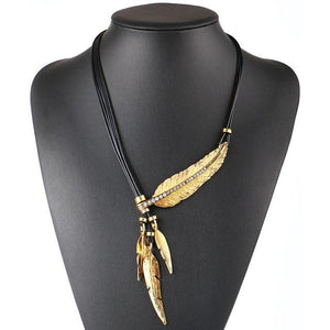 Feather Necklace - Free Spirit Tribe