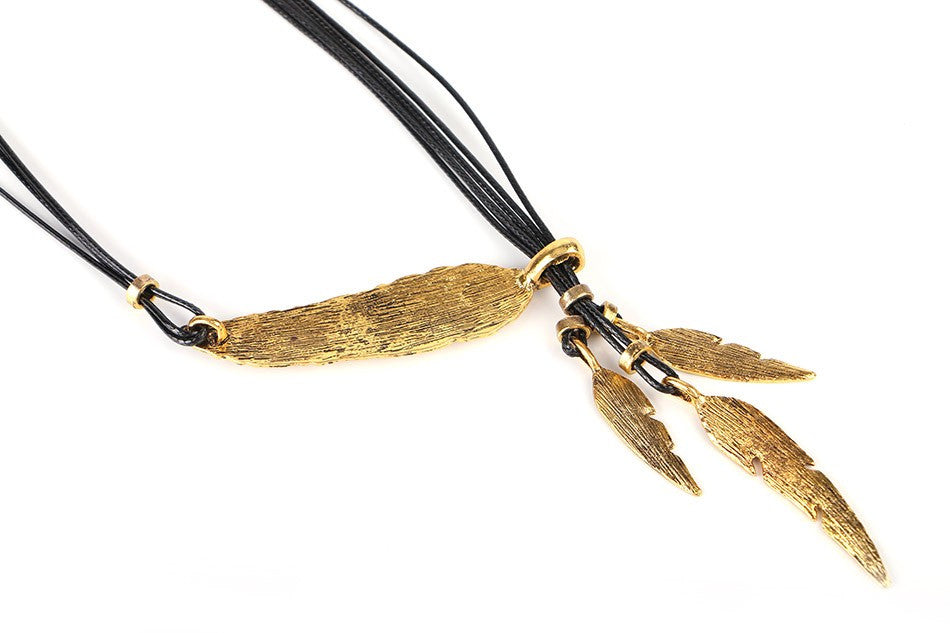 Feather Necklace - Free Spirit Tribe